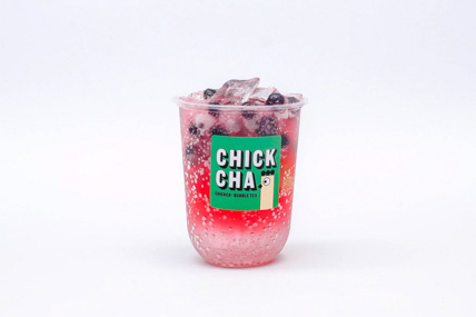 ChickCha - Sparkling Soda - Blueberry lemon